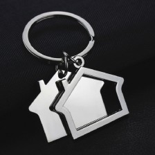 Metal House Shape Key Holder